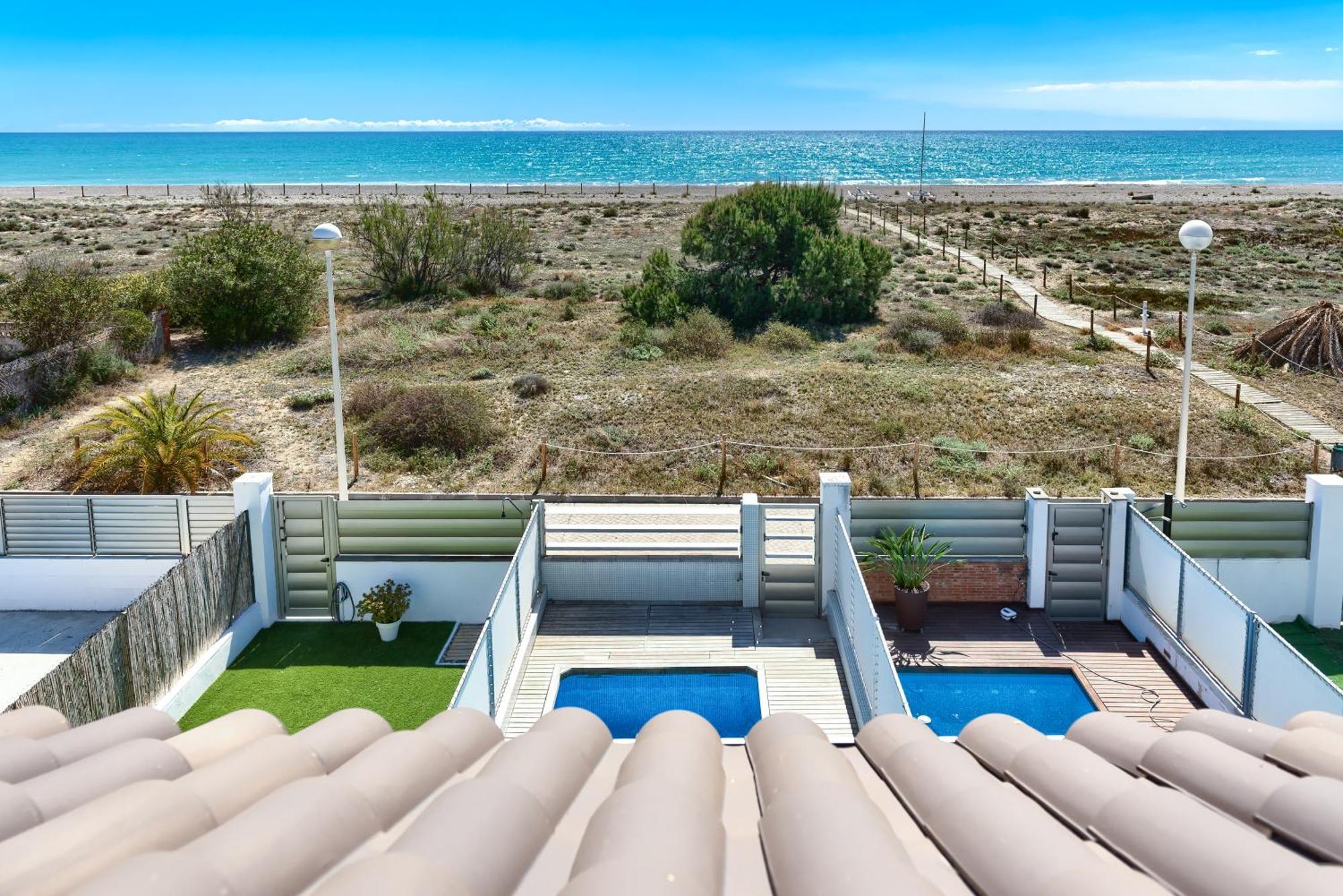 Apartmán Casa Frente Al Mar Con Piscina Privada Sagunto Exteriér fotografie