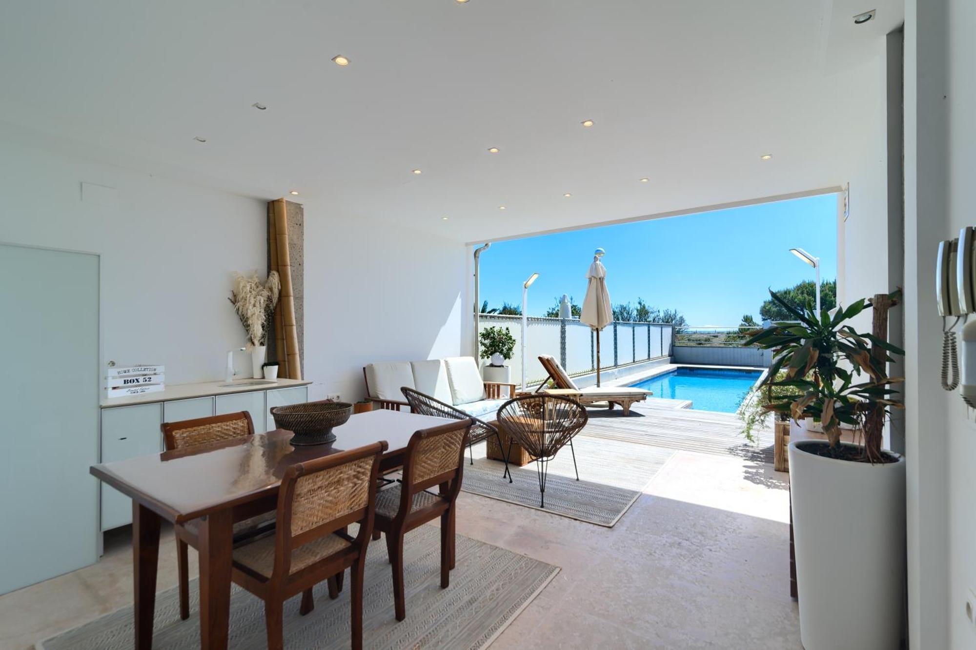 Apartmán Casa Frente Al Mar Con Piscina Privada Sagunto Exteriér fotografie