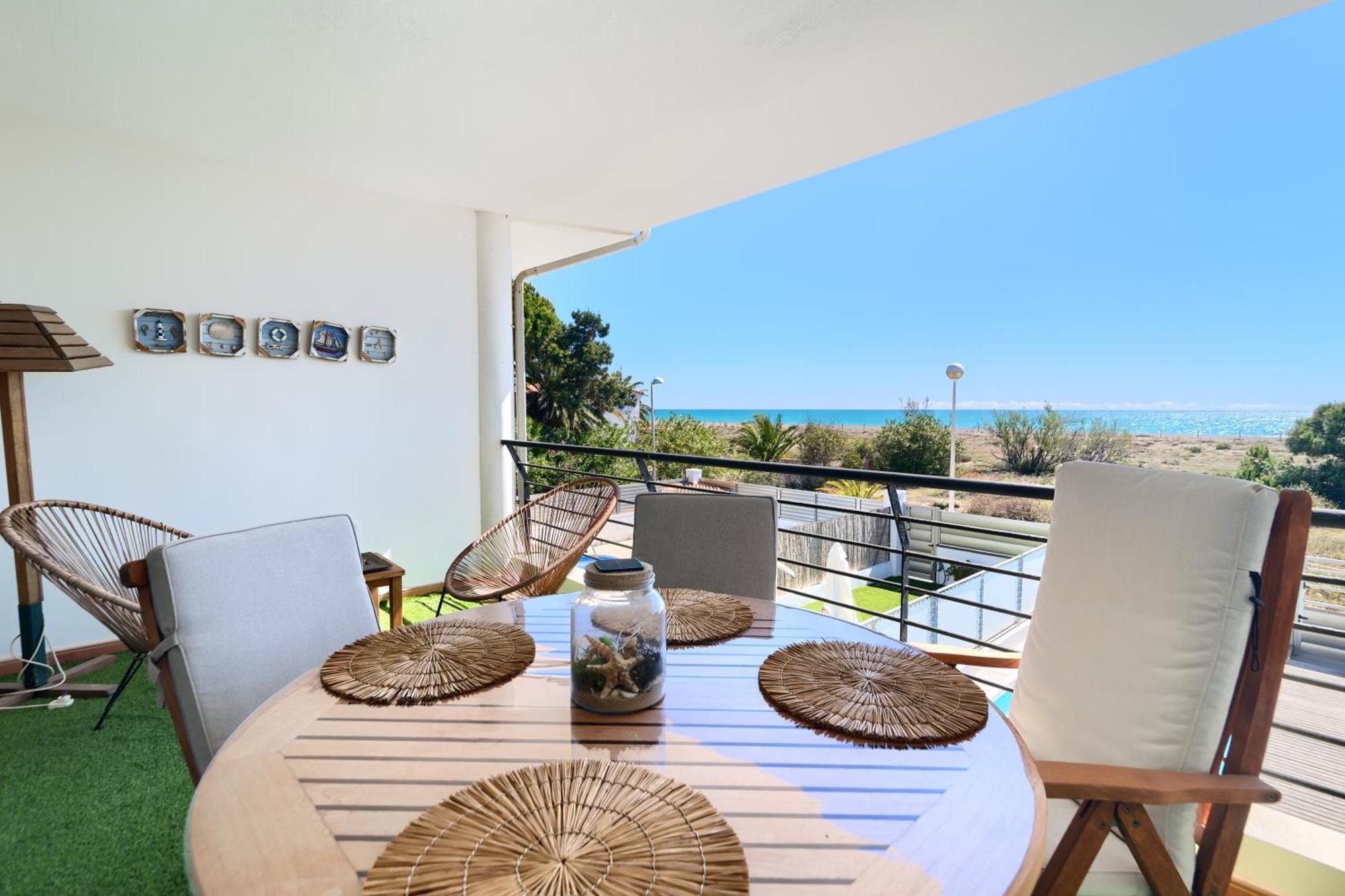 Apartmán Casa Frente Al Mar Con Piscina Privada Sagunto Exteriér fotografie